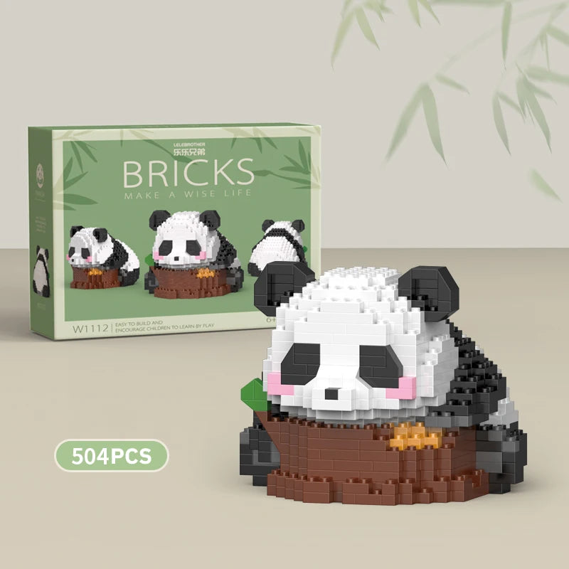 Mini Panda à Monter – Jeu de Construction
