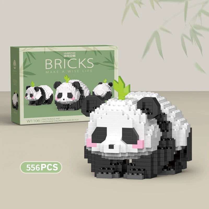 Mini Panda à Monter – Jeu de Construction