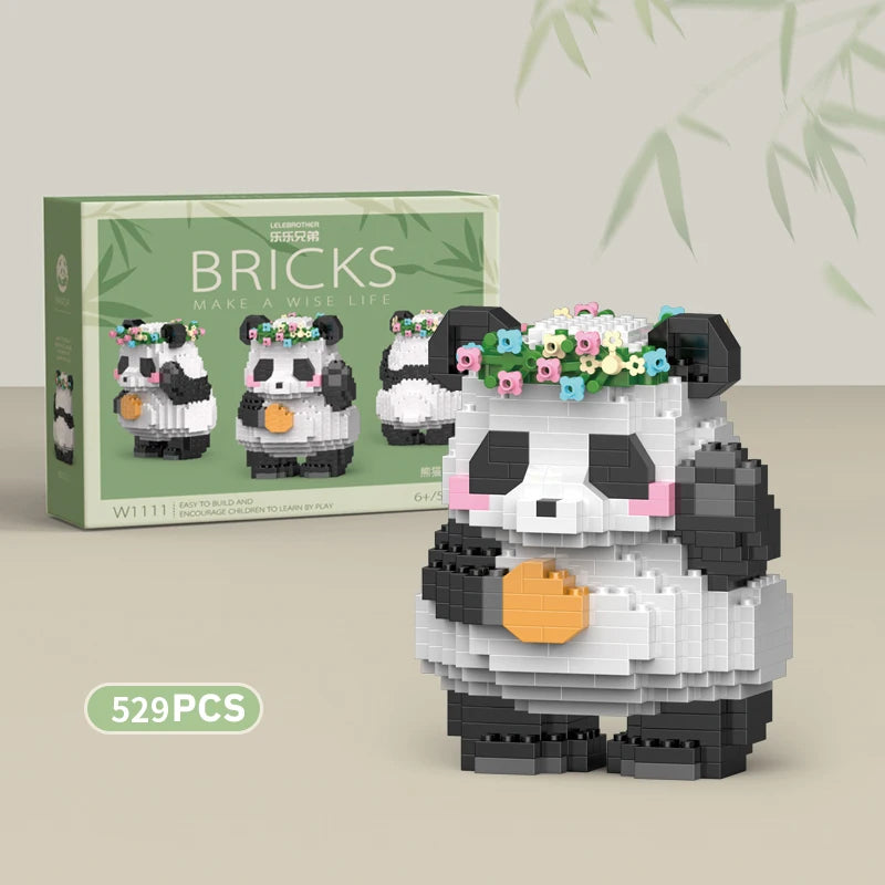 Mini Panda à Monter – Jeu de Construction