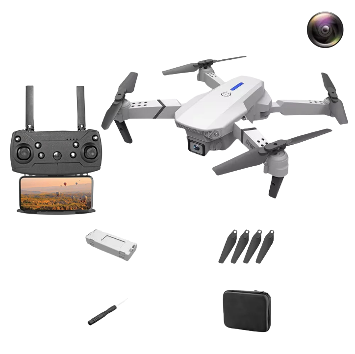 Drone pliable KBDFA E88 Pro – Caméra HD