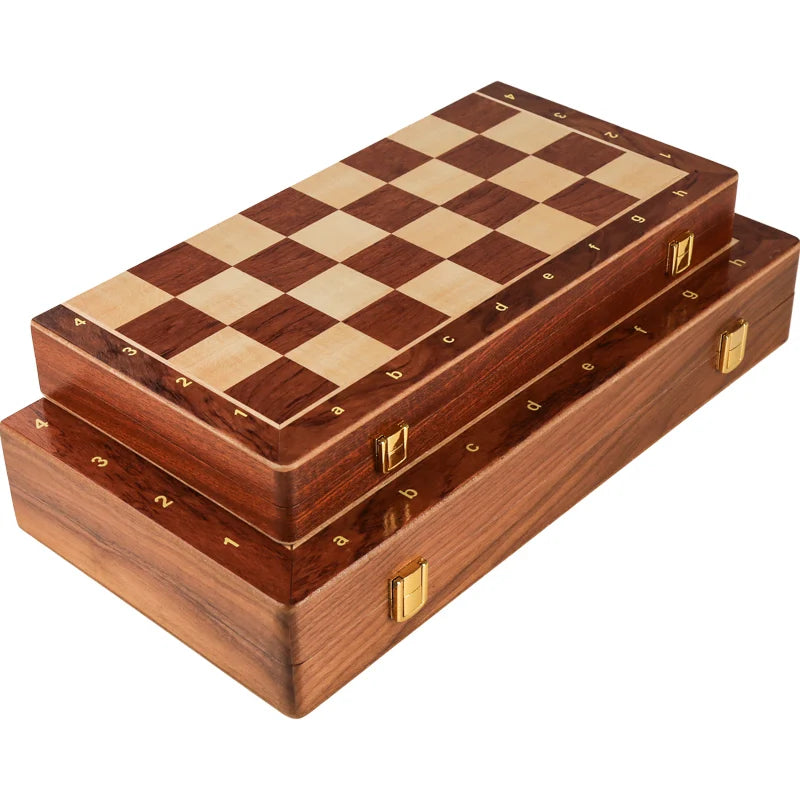 Jeu d'Échecs en Bois Classique