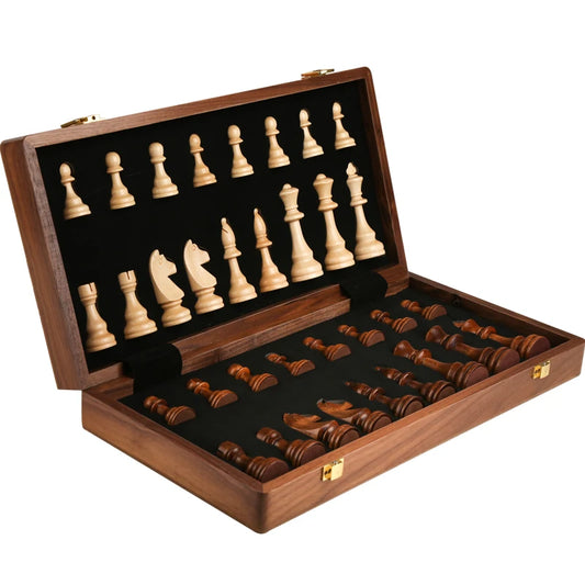 Jeu d'Échecs en Bois Classique