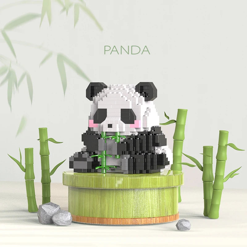 Mini Panda à Monter – Jeu de Construction