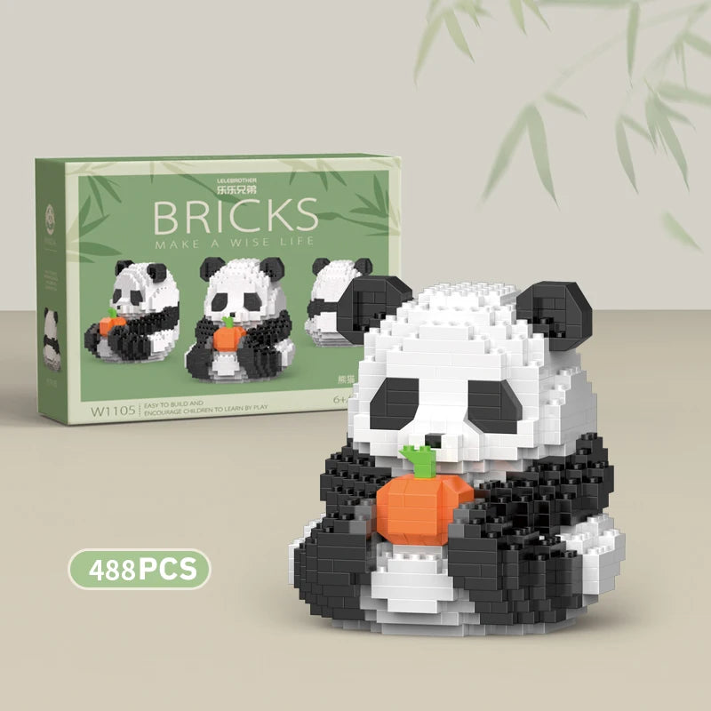 Mini Panda à Monter – Jeu de Construction