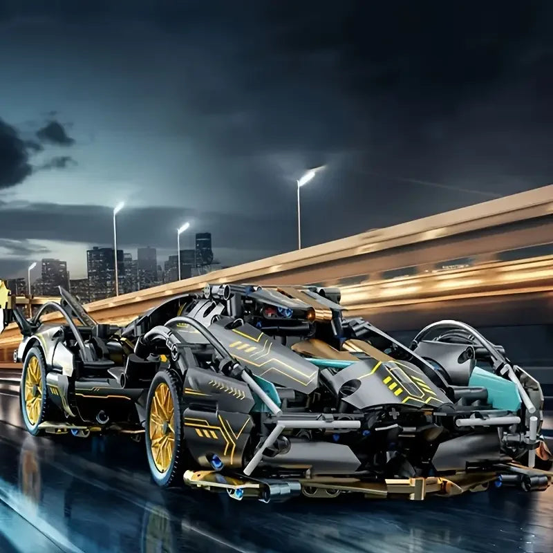 Voiture de course racing à assembler – 1690 pièces