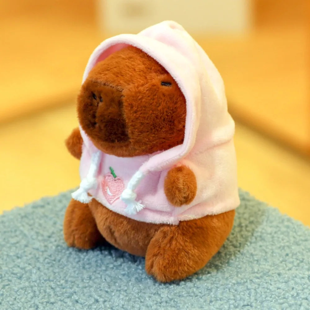 Peluche Capybara Hoodie Ailé