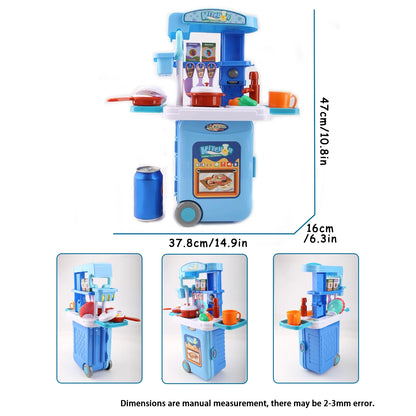 Mini set de cuisine 3-en-1 pour enfants