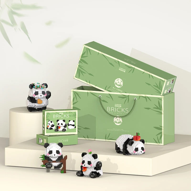 Mini Panda à Monter – Jeu de Construction