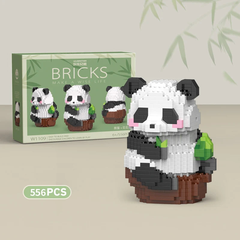 Mini Panda à Monter – Jeu de Construction