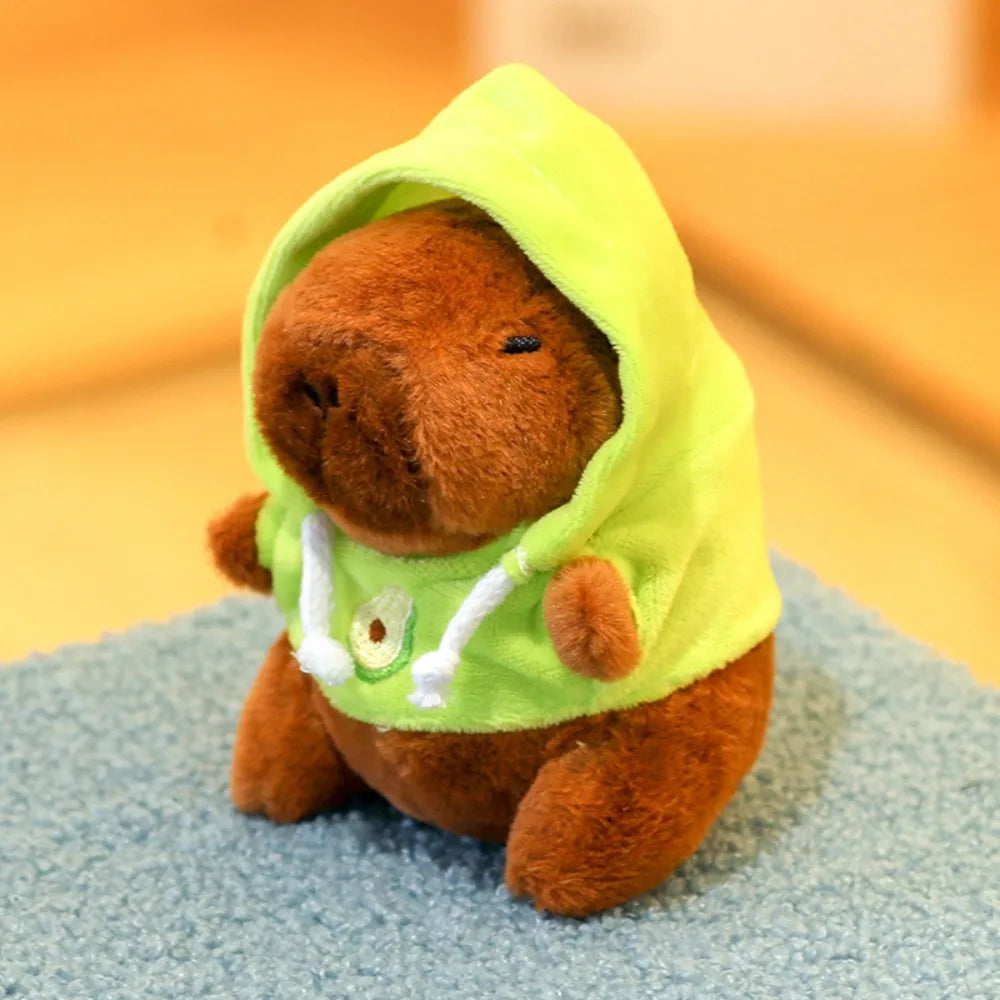 Peluche Capybara Hoodie Ailé