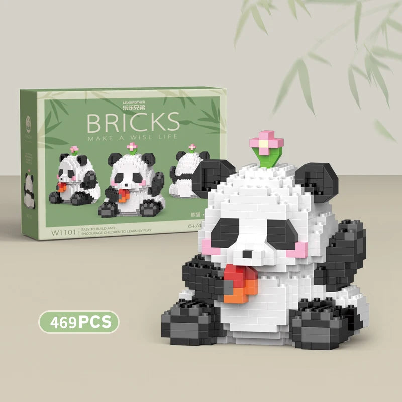 Mini Panda à Monter – Jeu de Construction