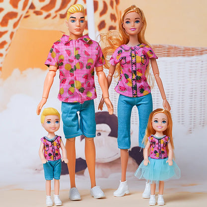 Poupée Famille Barbie Articulée
