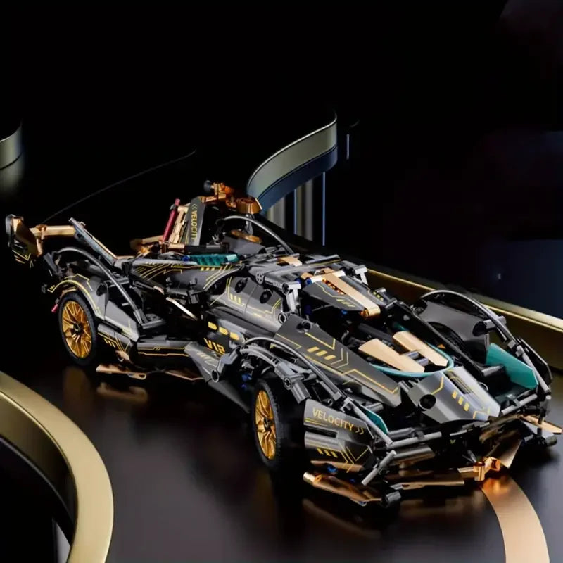 Voiture de course racing à assembler – 1690 pièces