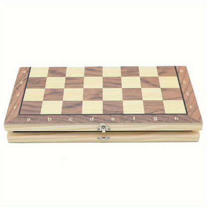 Jeu 3-en-1 – Échecs, Backgammon et Gobang